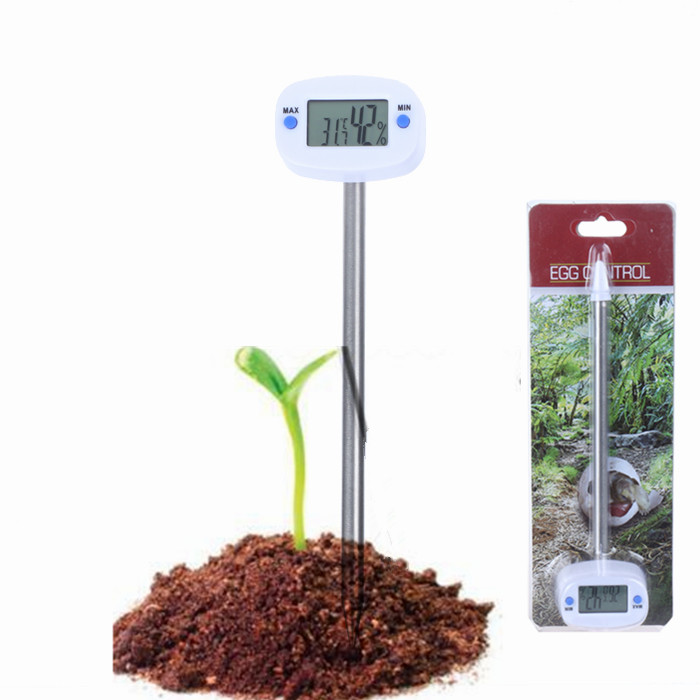 1  LCD   µ ׽    µ   ׽ µ迡 2  ο/New 2 in 1 Digital LCD Soil Moisture Temperature Tester Hygrometer Soil Meter Tempera